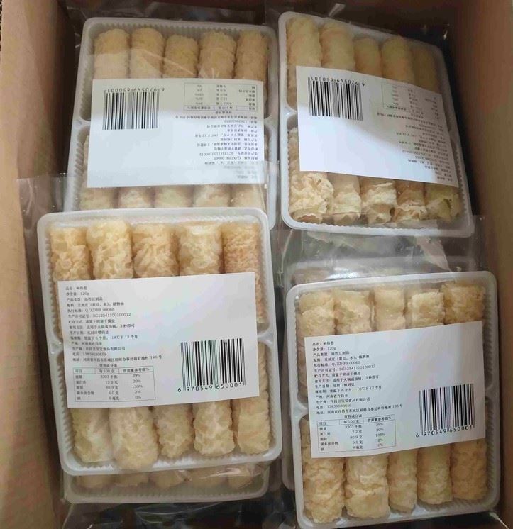 Fried bean curd roll