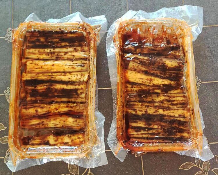 Spicy instant tofu bamboo