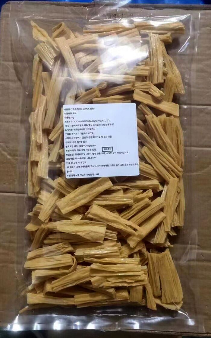Sliced bean curd stick（Export to Korea）